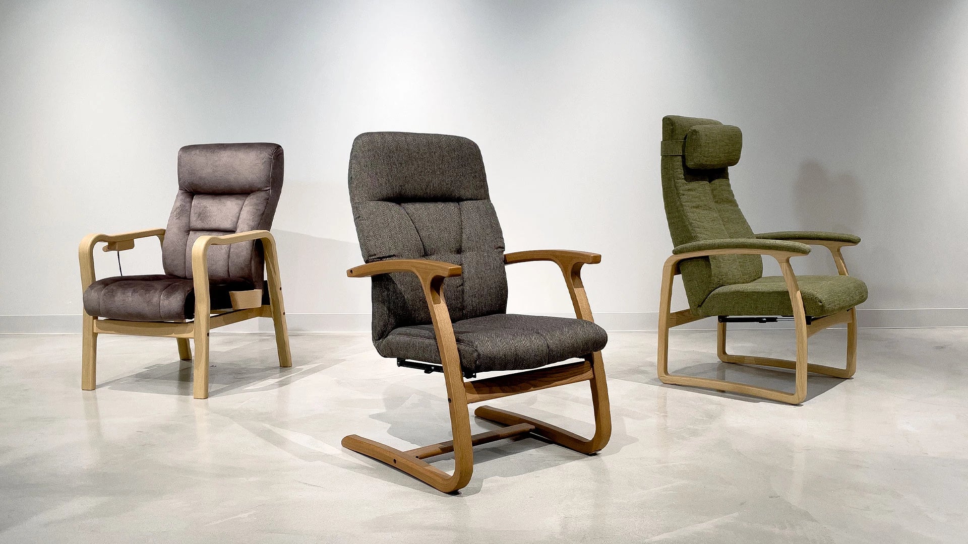 1-60 富士ファニチア リクライニングチェア【一部地域配送可・現状渡し 1-60 富士ファニチア リクライニングチェア【一部地域配送可・現状渡し