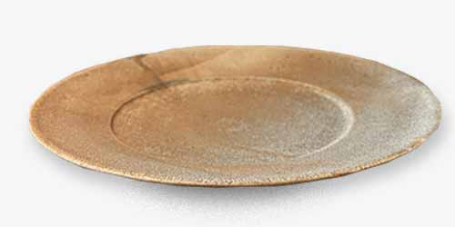 rim plate(M)/sabi(茶)