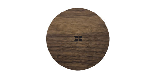 木製コースター　満月6枚入り/ウォールナット/O01531ZOW